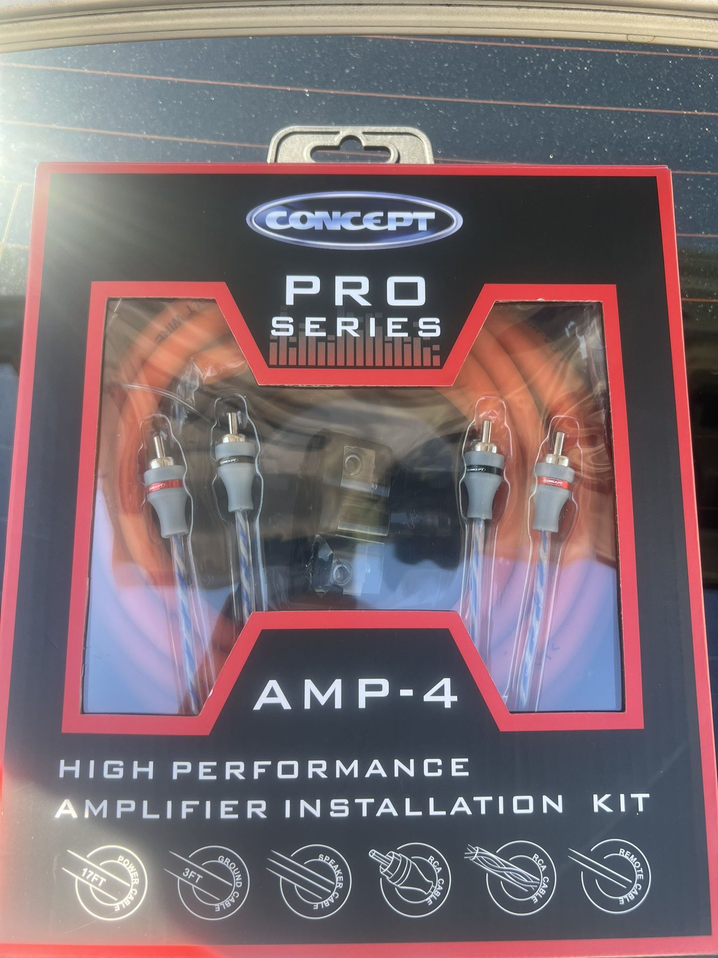 4 Gauge Amplifier Wiring Kit