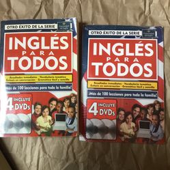 Inglés para Todos. Incluye 4- DVDs.