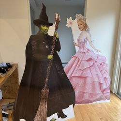WICKED Full Size Wicked Cardboard Stand Up Cut Outs
