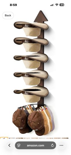 Arrow hat rack