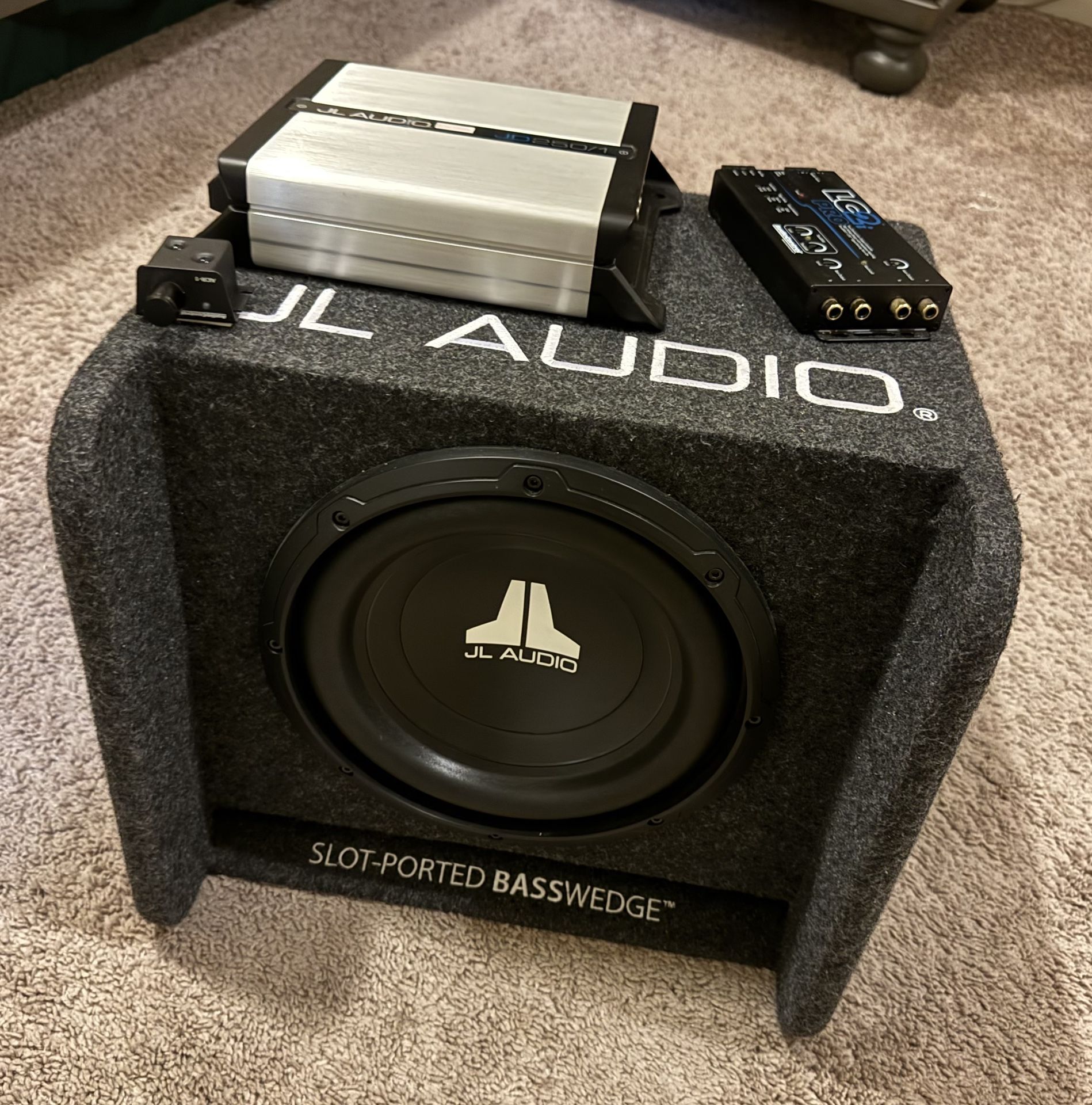 JL Audio 10” Subwoofer Package