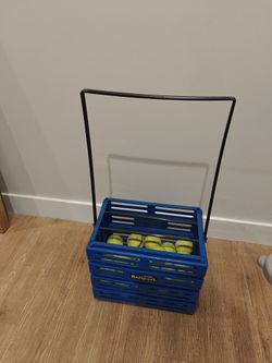 Tennis ball and box