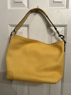 Coach Yellow Tote Bag 