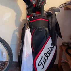 Titleist Golf Bag & Drivers