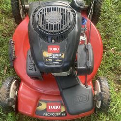Toro Recycler Self Propelled 