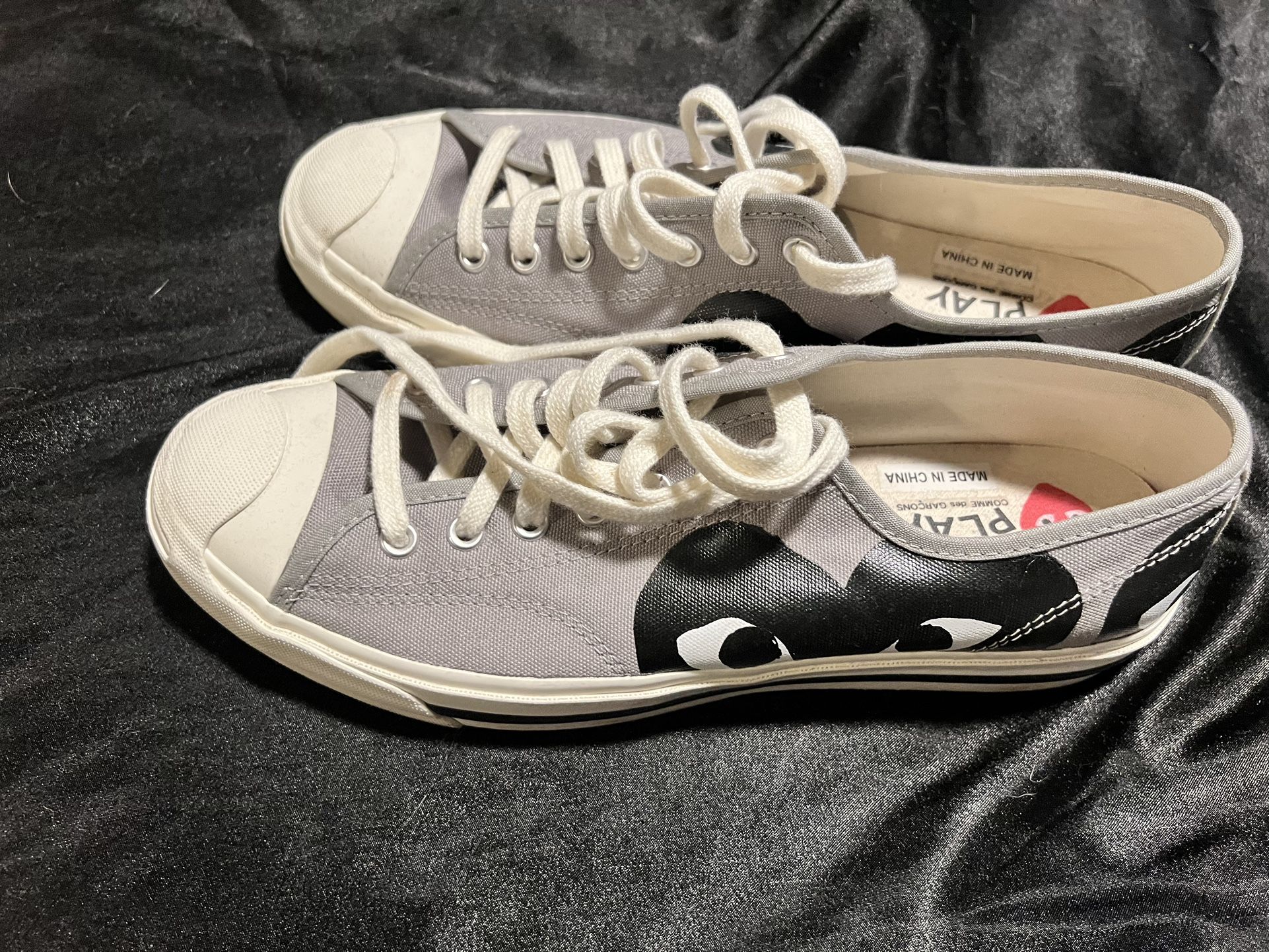 Cdg Converse Mens Size 10 Worn Once