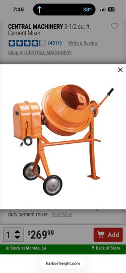 Concrete mixer