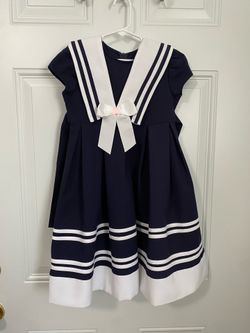 Sailor Dress For Girls Size 6