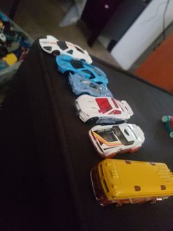 Opened Hot Wheels