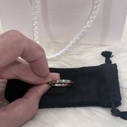 Brand New Chrome Hearts Las Vegas F**k You Spacer Ring 925 Sterling Silver Size 12