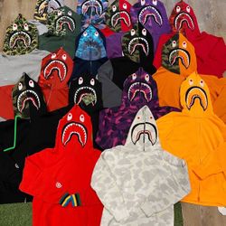 Bape Shark Hoodies Bathing Ape Jacket 