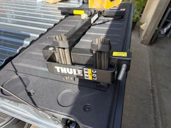 Thule 2 bike tow hitch rack with attachment for 4 bikes