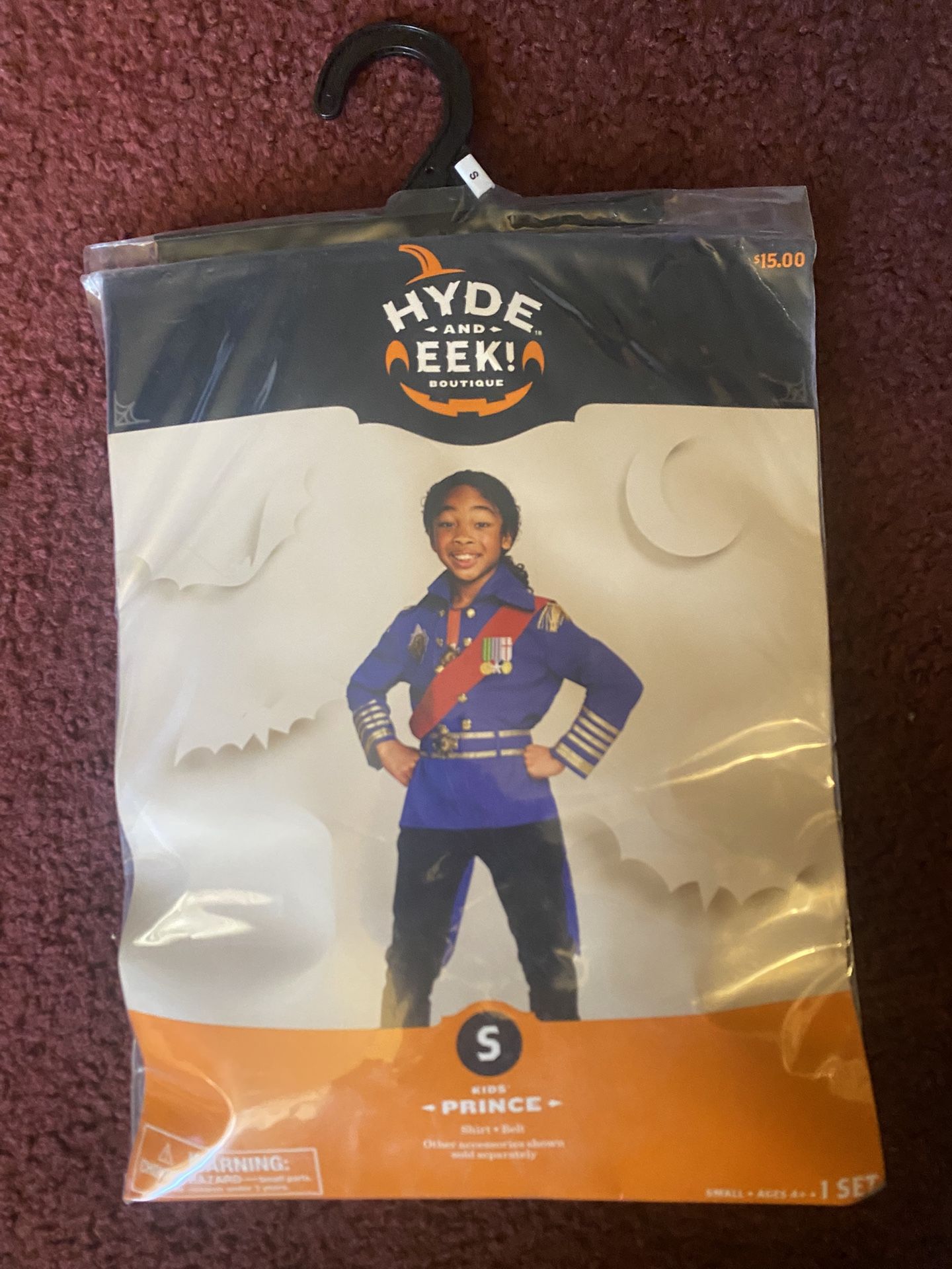 Halloween Costume: Royal Prince, Size S π