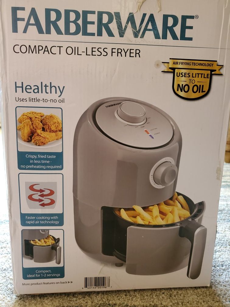 New Farberware Compact Oil-less Air Fryer