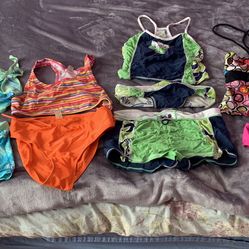 4 Sets Of Girls Swim Suits
