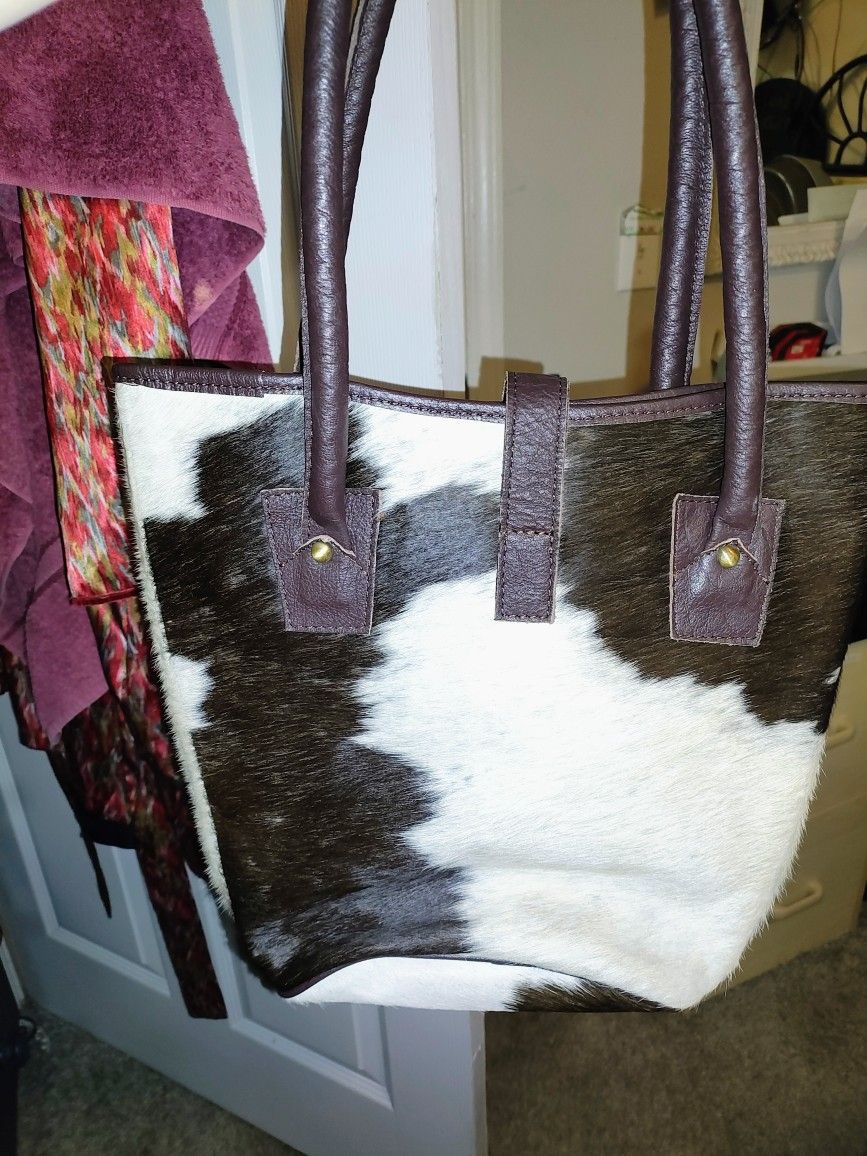 Real Cowhide Purse