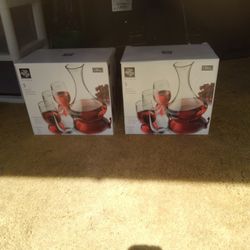 Wine Glass And Decanter