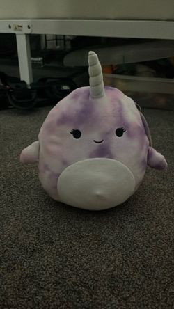 Purple Narwhal Squishmallow