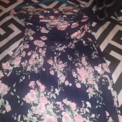 Navy Blue Jumpsuit Size M