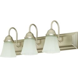 Seasons 24 in. 3‑Light Incandescent Bath Vanity Fixture from Seasons 