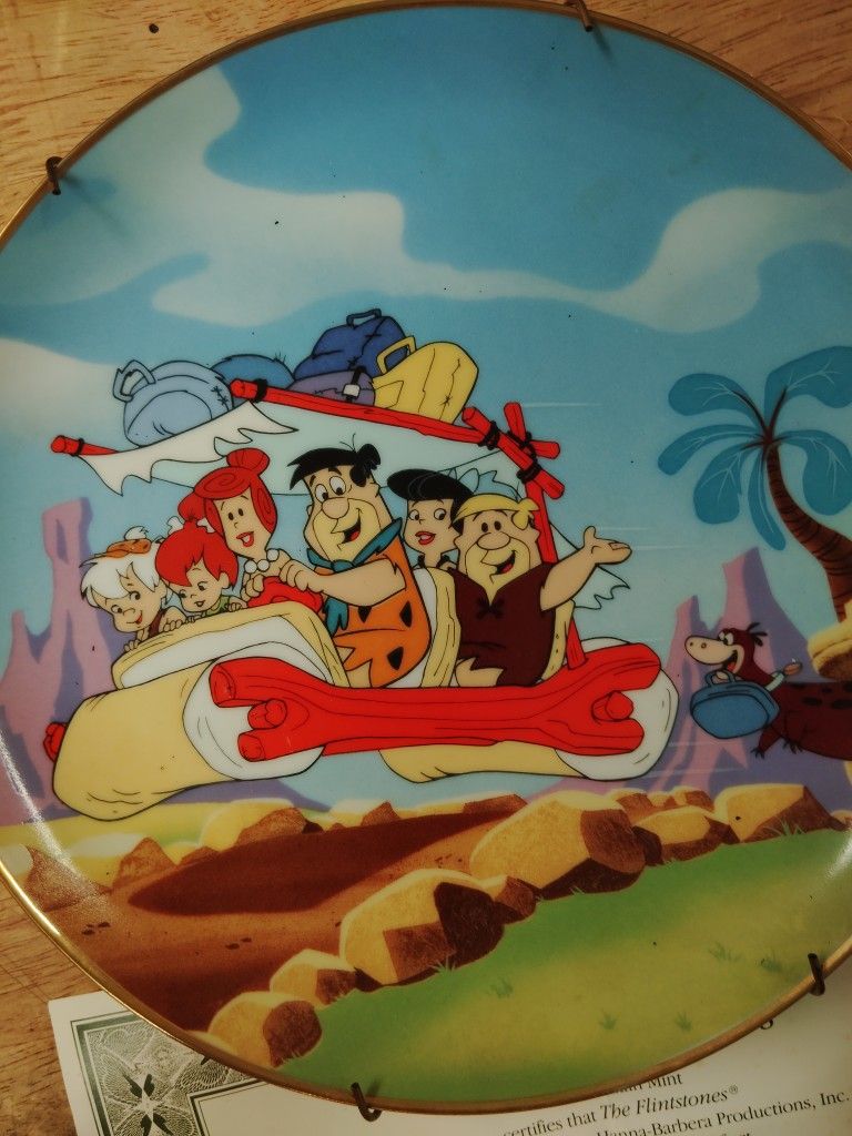 Flintstone Plate