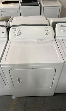 Roper Electric Dryer – 6.5 cu ft, Auto Dry, White