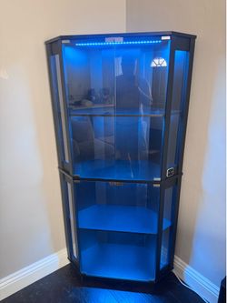 to display cases, both pretty much new only six months old today only
