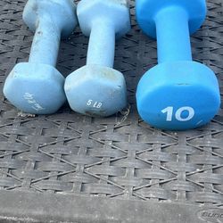 Dumbbell Set 10 Pound And 5 Pound 