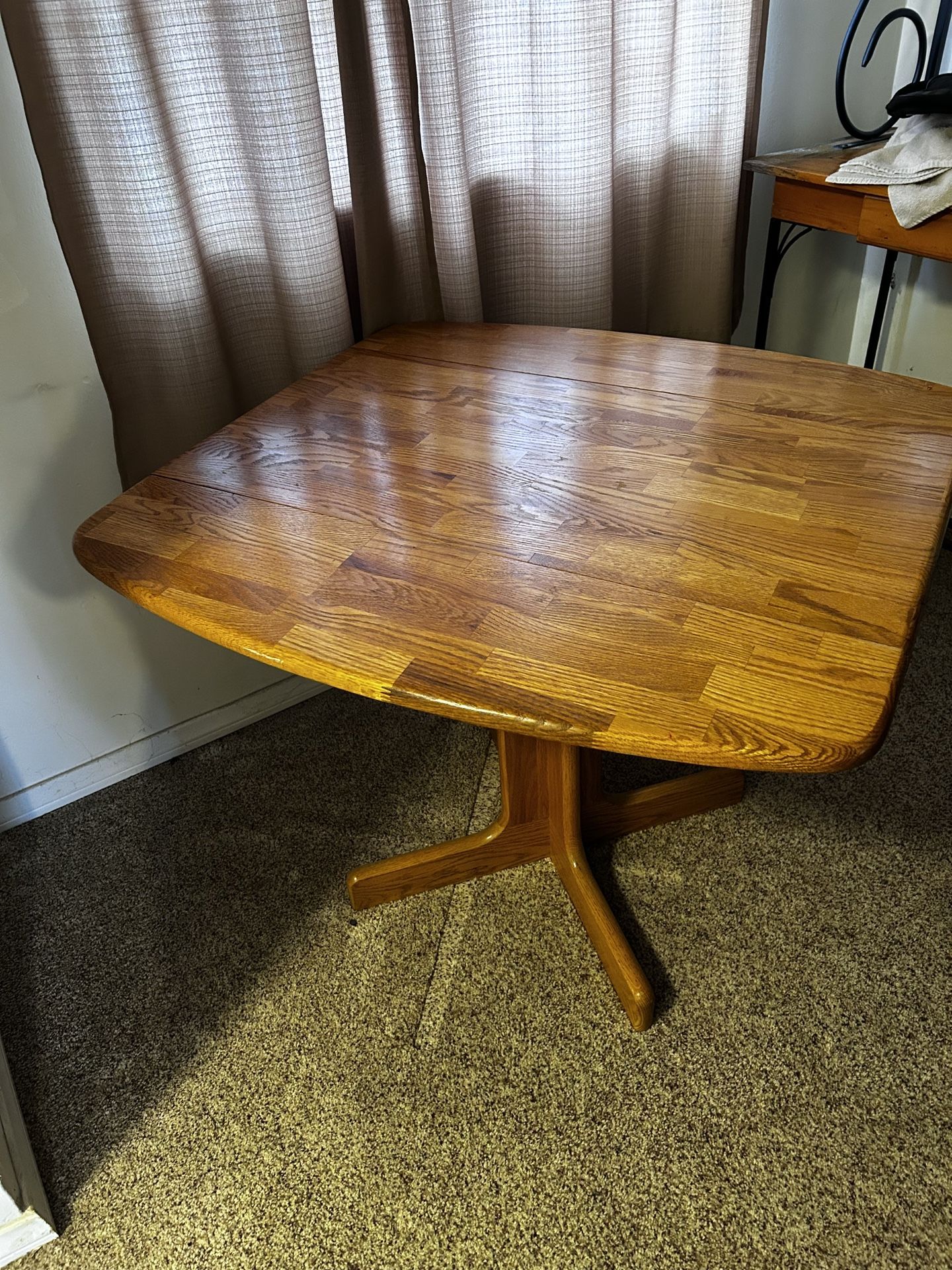 Table, Bookshelves, Futon