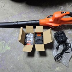 Cordless Leaf Blower(Battery Powered)