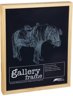 Wooden Picture Frame - 24x36"" Natural - 3 Pack