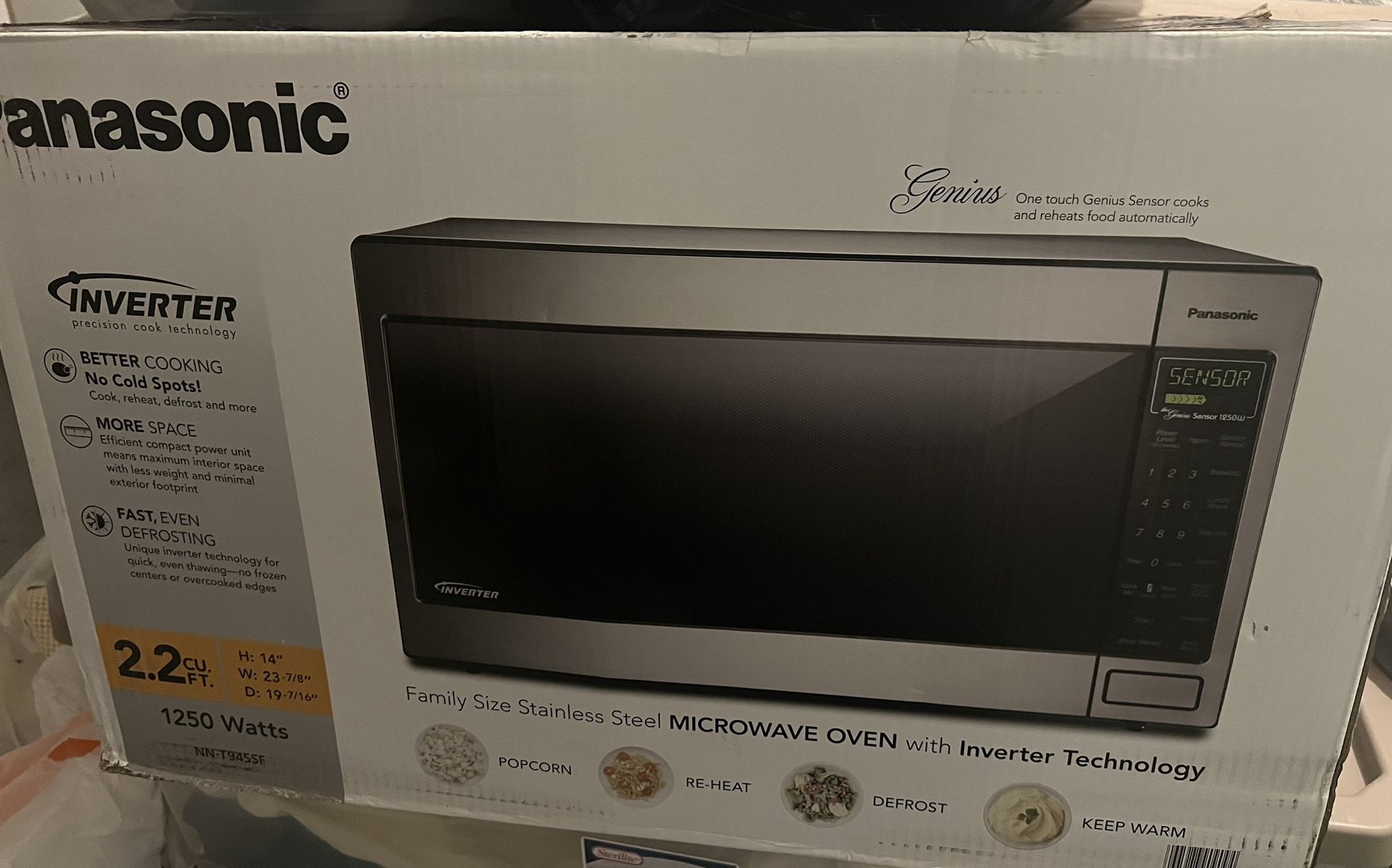 Large Microwave In Box