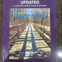 Myers’ Psychology For The AP Course Third Edition Updated