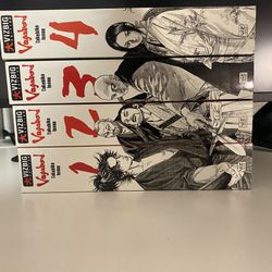 Vagabond Manga Volume 1-4
