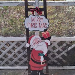Merry Christmas Santa Sign