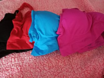 4 Pack Plus Size Sport Bra Set
