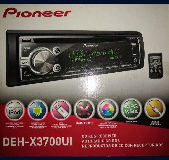 Pioneer DEH-X3700UI CD RDS Receiver