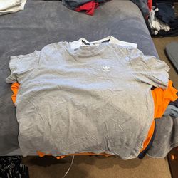 Grey adidas shirt