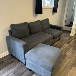 Small Dark Blue Couch