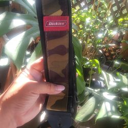 Camo Dickies Guitar Strap $20