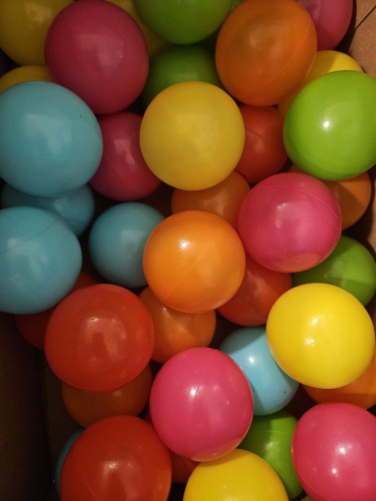 Ball Pit Balls Plastic Balls for Ball Pit Phathalate Free BPA Free Plastic Balls 300pcs