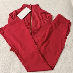 RED LULULEMON SET!