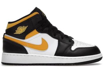 Air Jordan 1 mid pollen GS