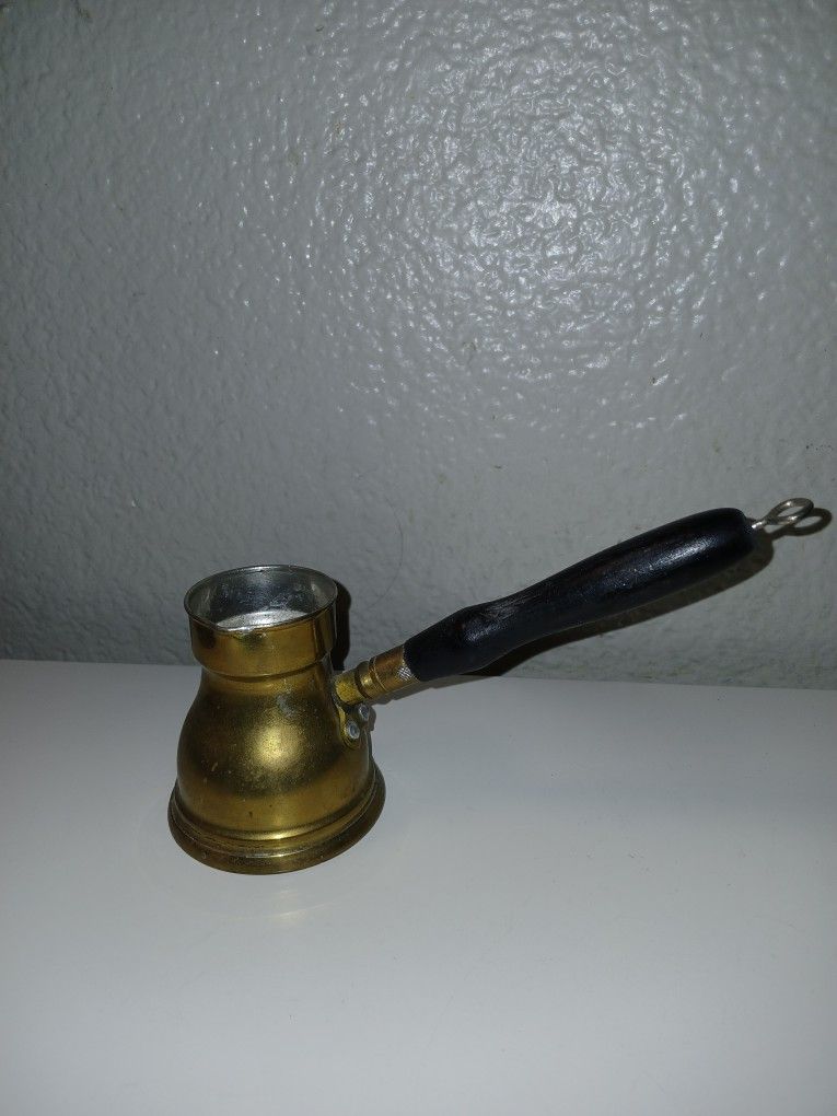 Turkish Cofee Maker With Wood Handle