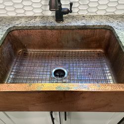 Copper Kitchen Sink 