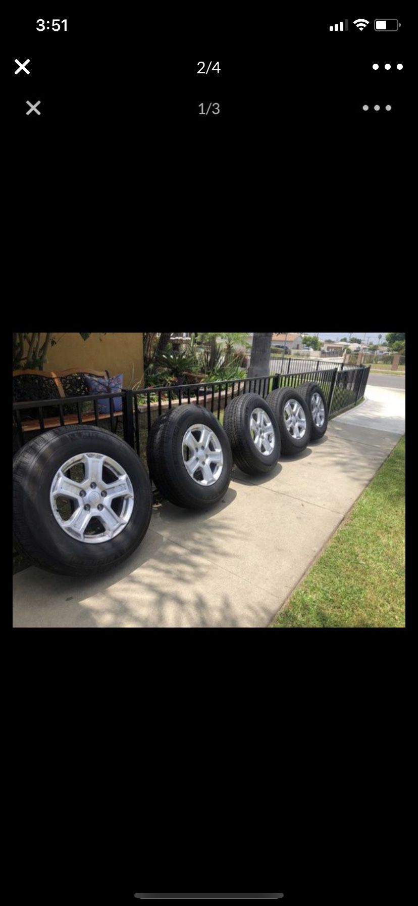 Jeep Wrangler wheels tires