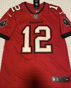 Tom Brady’s Red Buccaneers Jersey