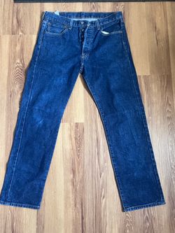 Levi's Dark Wash Straight Leg Jeans
