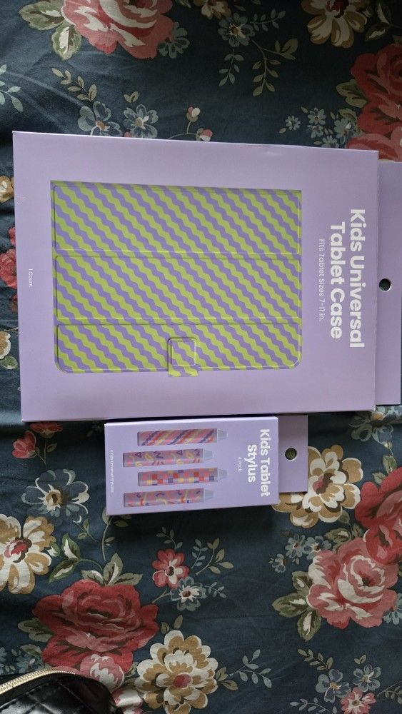 Kids Universal Tablet Case With Kids Tablet Stylus