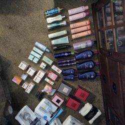 Cosmetics And Tshirts And  Footwear 